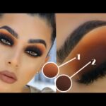 5 técnicas de maquillaje ahumado marrón para ojos hermosos