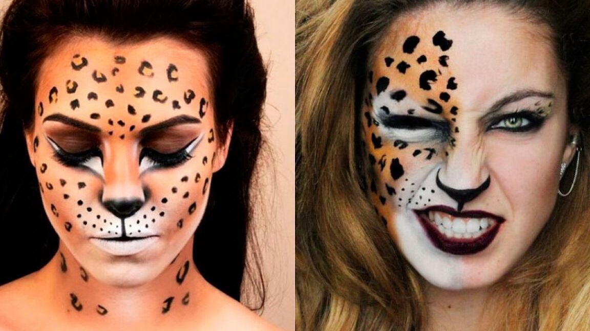 Cómo crear un maquillaje leopardo sencillo