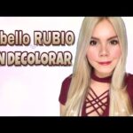 Qué pasa si me tiño el pelo rubio sin decolorar