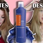 Beneficios del champú azul para el cuidado del cabello