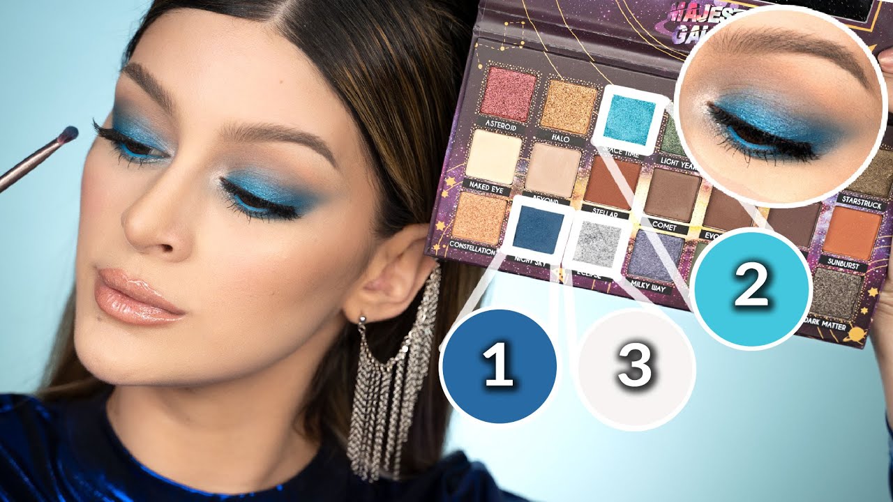 Cómo maquillar tus ojos azules de forma sencilla