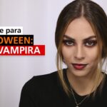 Transforma tu look con el maquillaje de Halloween de vampiresa