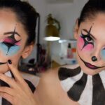 Maquillaje arlequin fácil y divertido para Halloween