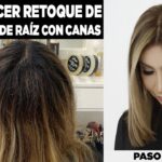 Consejos para retocar las cañas en cabello con mechas