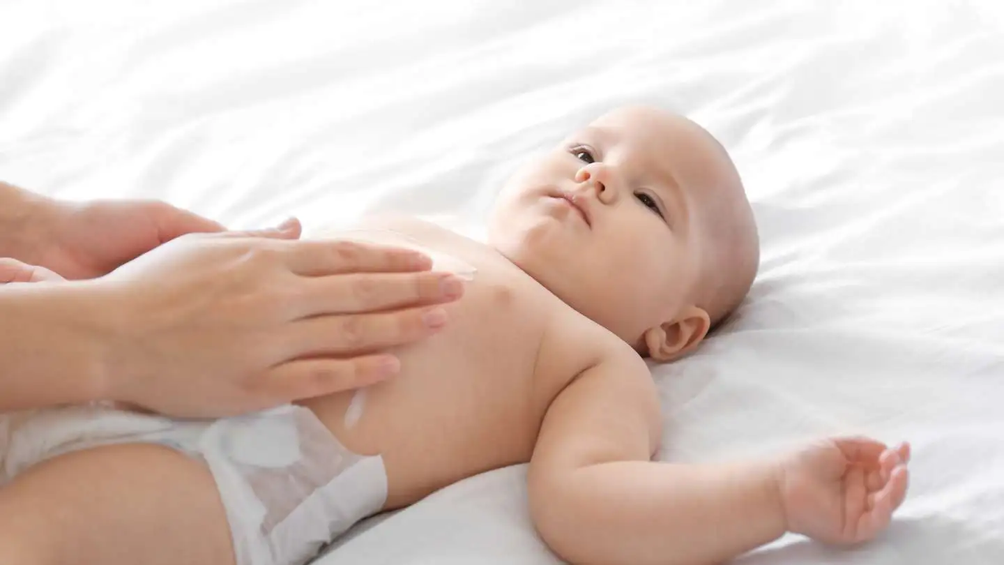 Cuidado del bebé crema para piel mixta