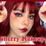 Logra un look fresco y juvenil con maquillaje de cerezas Logra un look fresco y juvenil con maquillaje de cerezas