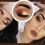 Maquillaje perfecto para resaltar tu vestido naranja